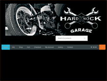 Tablet Screenshot of hardknockgarage.com